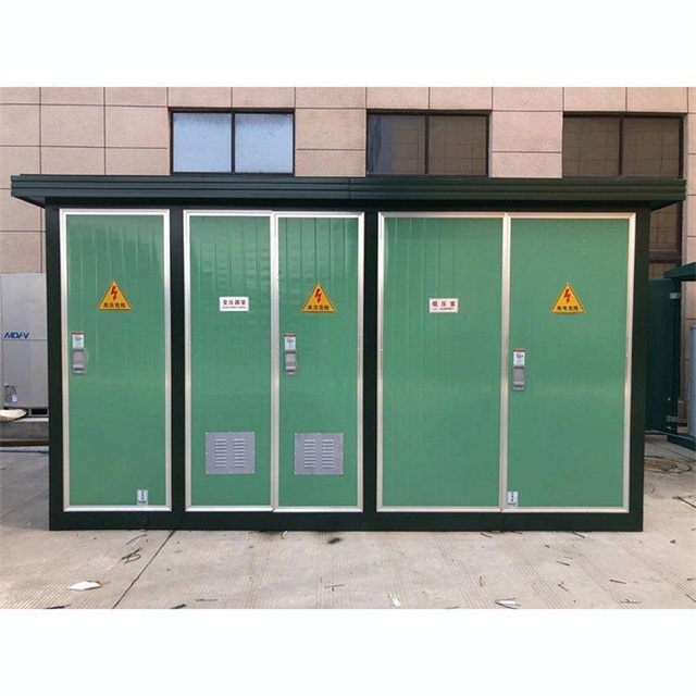武夷山1600KVA欧式箱式变压器